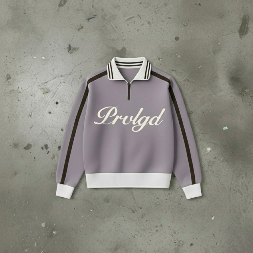 VIOLET PRVLGD QUARTER-ZIP