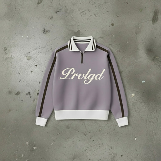 VIOLET PRVLGD QUARTER-ZIP